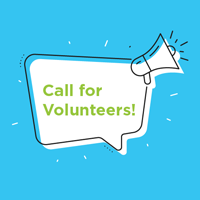 Call for Volunteers Graphic